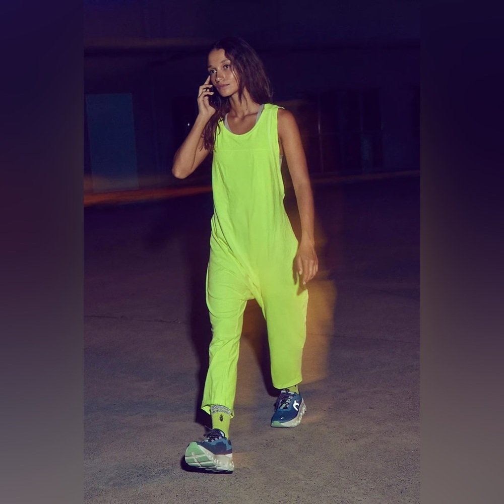 NWT Free People Movement hotshot twisted onesie